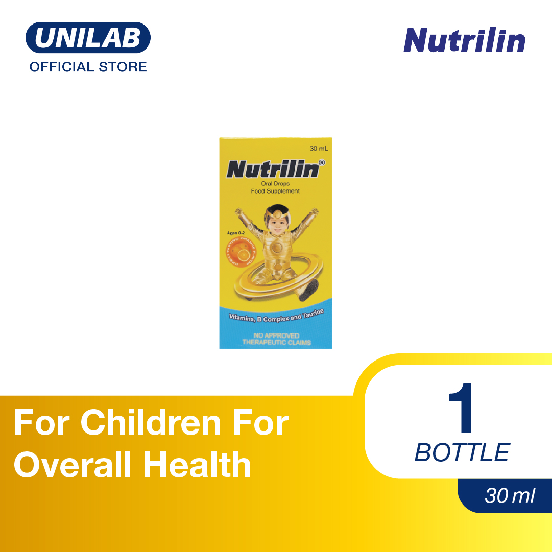 Nutrilin Drops 30mL Multivitamin For Children For Overall Health