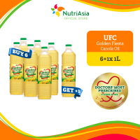 UFC Golden Fiesta Canola Oil 1 L 6+1 Sulit Pack