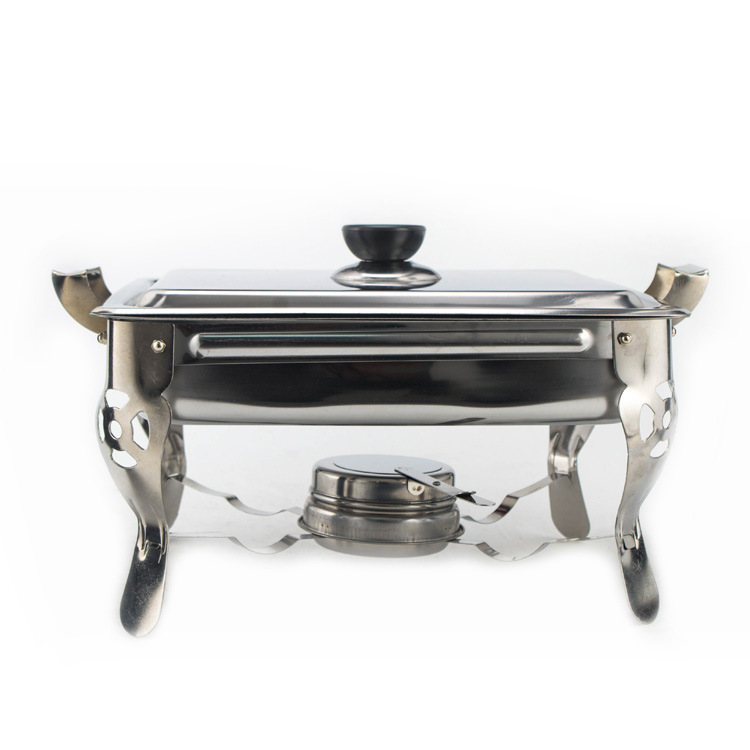 Stainless Steel Food Warmer Chafing Dish with Fuel Alcohol Holder review and price