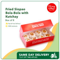 Ling Nam Fried Siopao Bola-Bola with Kutchay Box of 8 [Siopao Pork]