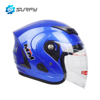 MTM Helmet Motoman Half Face Helmet With Anti-Theft Lock System S-101 With ICC Sticker Large-XL Size 58-62cm