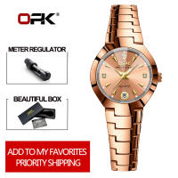 OPK Watch for Women Original Waterproof Silver Stainless Steel  luminous Korean Style Fashion Ladies Relo On Sale Branded
