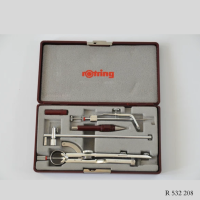rOtring Compass Set for Technical Drawing Drafting Geometry Architecture and Engineering College Student School