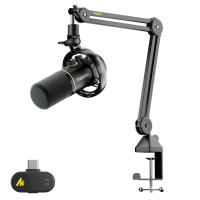MAONO PD200X XLR&USB Dynamic Podcast Microphone for RecordingMicrophones for PCStreaming Microphones for Mixer Sound Card Audio InterfaceGaming Mic with Software