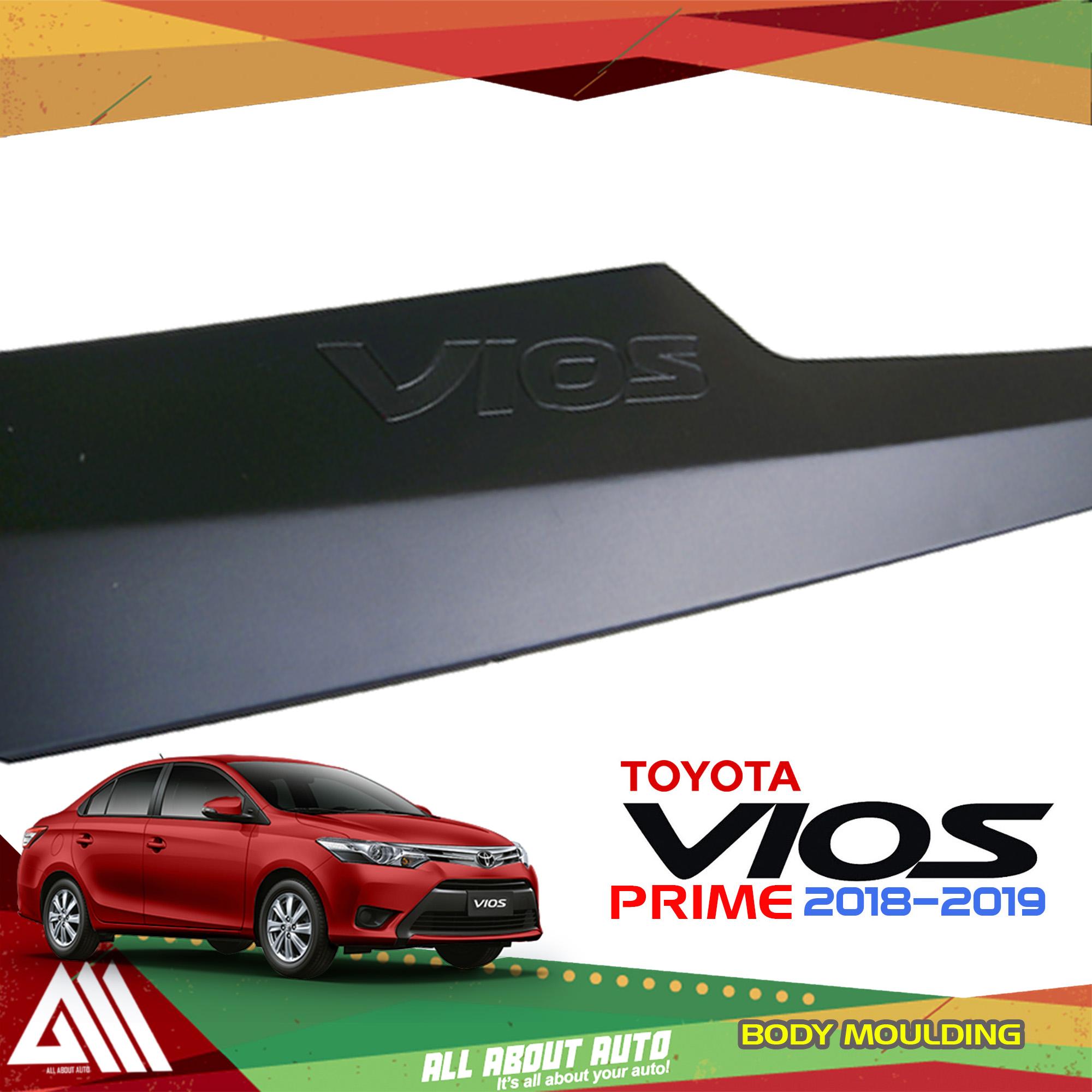 Toyota Vios 2018 4th Gen Side Body Moulding (Matte Black) review and price
