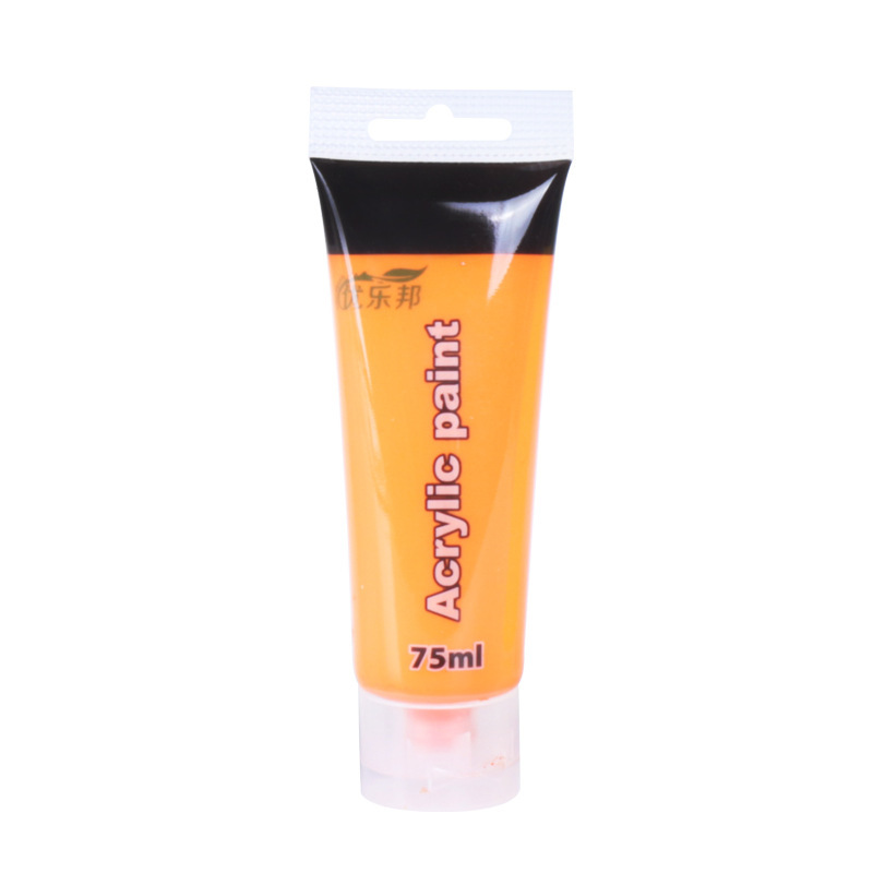 75ml Tube Acrylic Paint Pigment for Cloth Shoes DIY Wall Drawing Painting Art Supplies