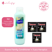 CGM Suave Conditioner 665 ml - Family Size Sulfate-free Silicone-free for all hair types