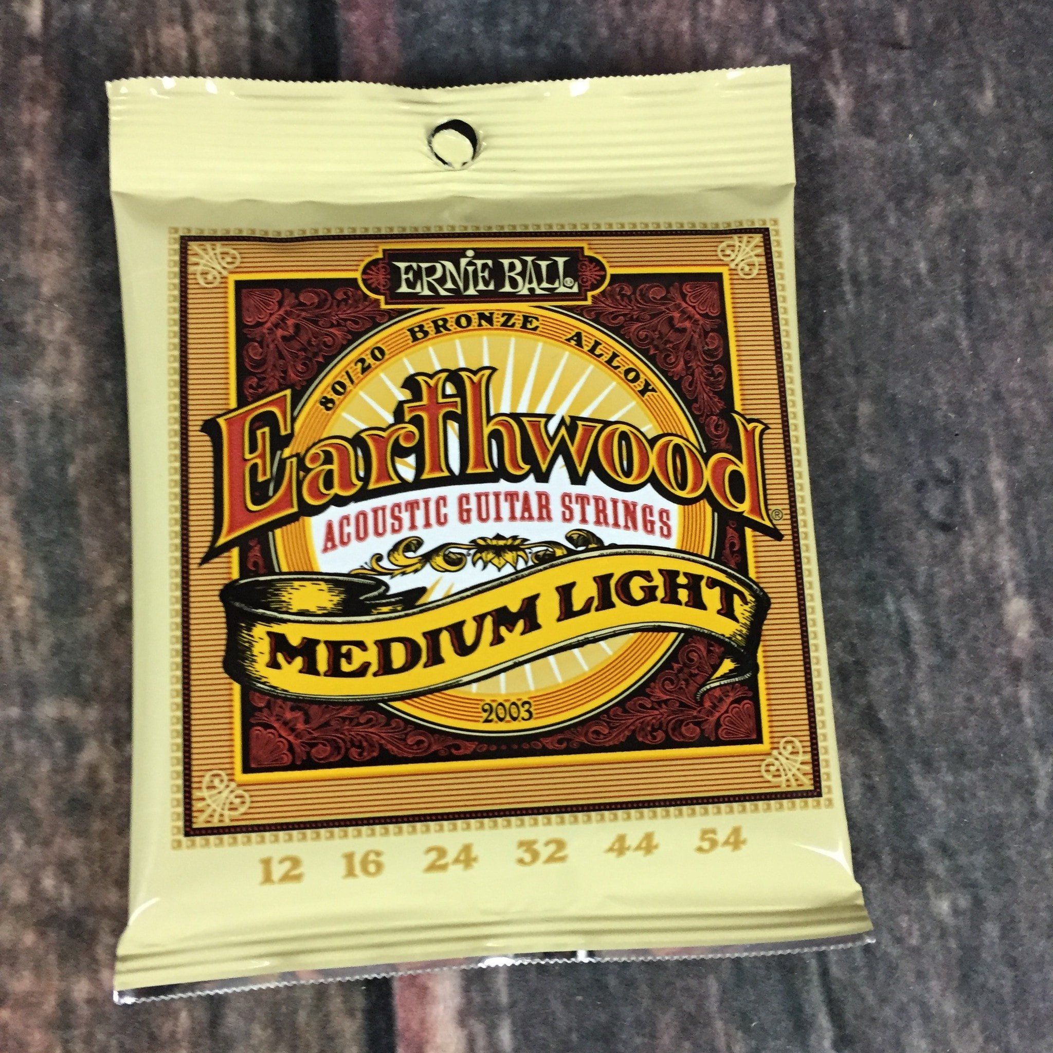 Ernie Ball Earthwood Acoustic Guitar Strings Set Extra Light (1050