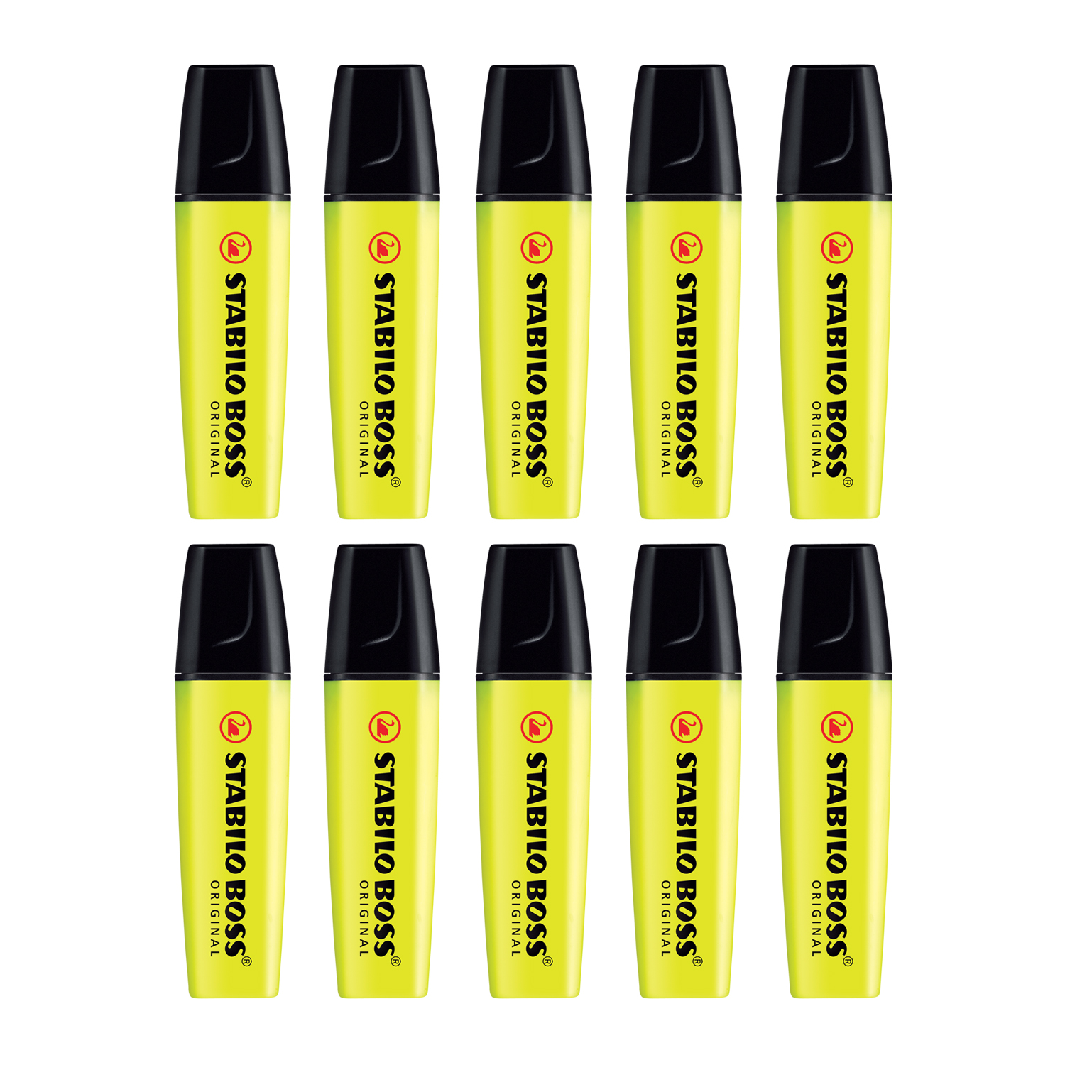 STABILO BOSS Highlighter Pen Marker Set School Office Stationery