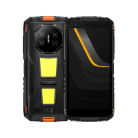DOOGEE FIRE3 MAX Rugged Smartphone 5.5″ HD+ Display 1200LM Flash 8350mAh Battery 32GB RAM (8GB + 24GB Extended ) + 256GB ROM 20MP Night Vision Camera IP68 / IP69K UNISOC T7250 / Octa Core Dual Camping Lights Brightness Adjustment 48MP AI main camera