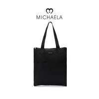 MICHAELA Re-Nylon Tote Bag Spacious for 14 Laptop Folder Zip Totes for Office School MHB17006 2L