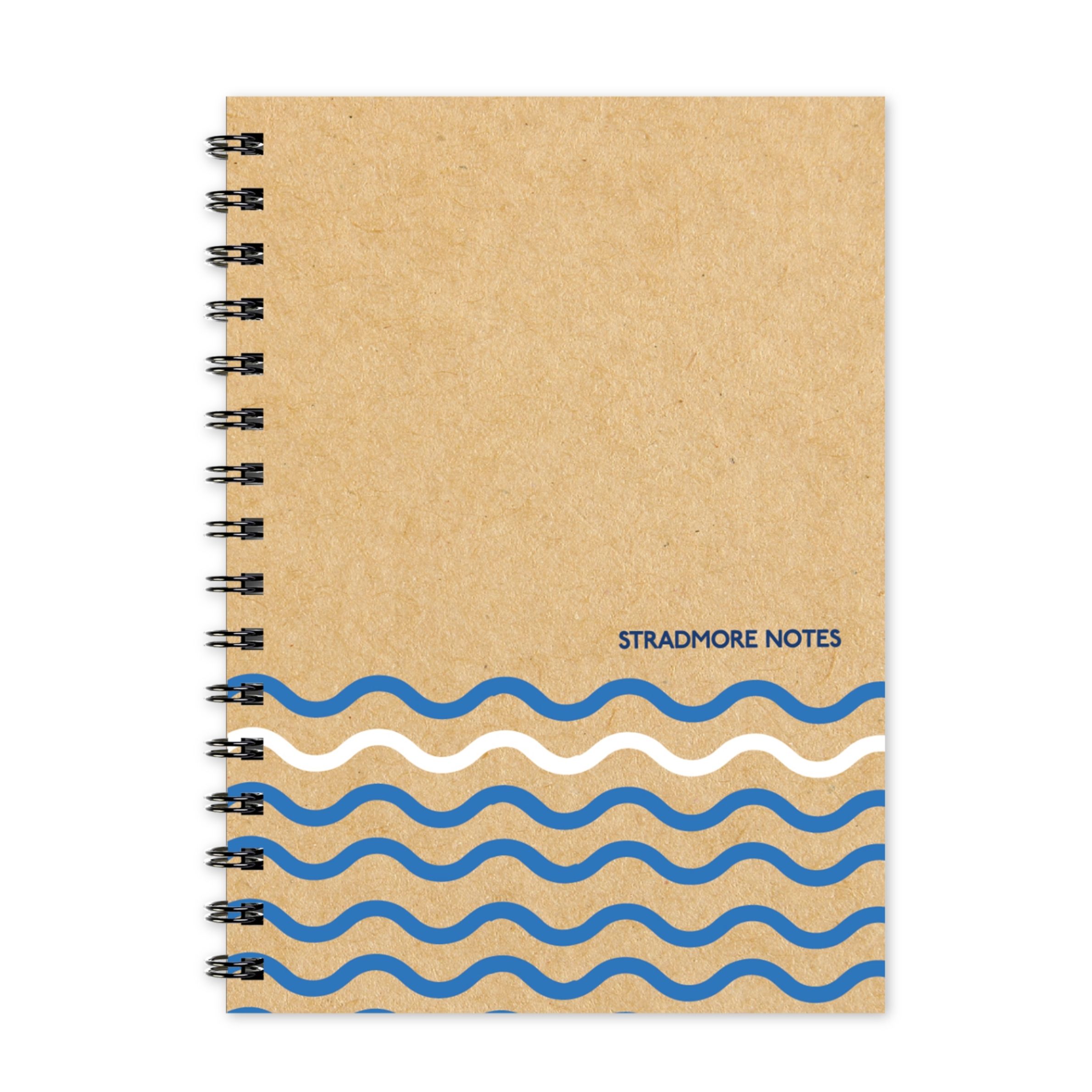 Stradmore Spiral Notebook Eco Quality Notebook with Double Loop Wire and plastic cover