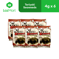 Kimnori Korean Crispy Seaweeds-Teriyaki  4Gx6 24g