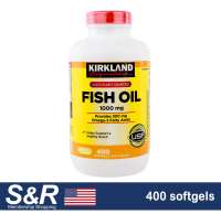 Kirkland Signature Fish Oil 1000mg 400 Softgels