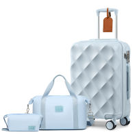 SEA CHOICE Small Portable Travel Suitcase with 20/24/28 Inches 20 Inch Hard Shell Cabin Suitcase Lightweight 100% ABS 4 Wheels With TSA Lock Carry On Luggage Travel Bag