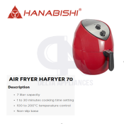 Hanabishi HAFRYER 70 7L Air Fryer