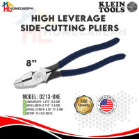 Klein Tools High Leverage Side-Cutting Pliers 8″ D213-8NE