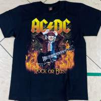 Rock Band ACDC Black T Shirt Fashion fo man and woman oversized Tshirts vintage design T-shirt high quality Tops shirts back Tee