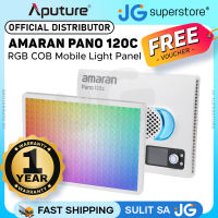 Aputure Amaran Pano 120C P60C RGB COB 120W Mobile Light Panel 2300K-10000K CCT Sidus Link & Bluetooth Control 12 Light Effect Presets for Content Creators Vloggers Photography Lighting and Studio Equipment | Black White | JG Superstore