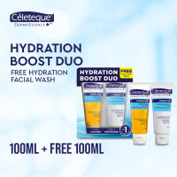 Celeteque Hydration Boost Duo(Hydration Facial Moisturizer 100mL + FREE Hydration Facial Wash 100mL)