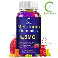 GPGP Greenpeople 5Mg Melatonin Gummy Night Sleep Assist Helps Deep Sleep Rich in Vitamin B6 Healthy Product
