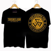Tau Gamma Phi TGP Fratshirt Triskelion Original Streetwear Round Neck Tops Tees For Men