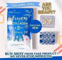 FROZEN COLLAGEN 60s with QR CODE for authenticity check [ORIGINAL OR MONEY BACK] good for 1 month