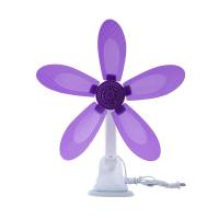 USJE Portable Silent clip Fan Mini Fan Clip electric Fan Desk Fan 5 Pieces Bracket Student Dormitory Bed mute mini fan Section electric fan Clip Fan bracket Fan 12 W
