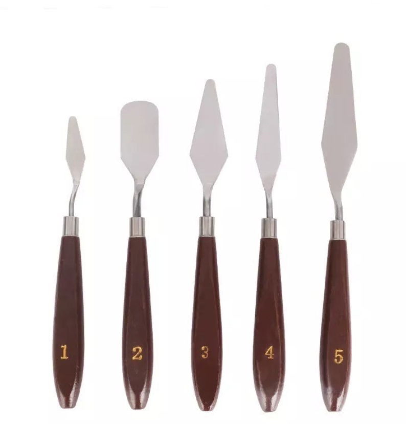 Palette Knives for painting (5pc set)