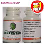 Serpentina Herbal Capsules 50 Capsules