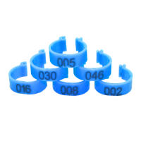 50/100Pcs Chicken leg ring Adjustable Leg band for gamefowl duck Colorful Numbered Chicken feet tag