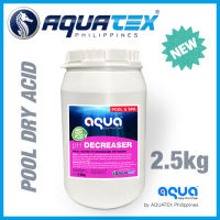 AQUA™ Easy Pool Care™ - Pool pH DECREASER - PH DOWN 2.5 kg (Pool Dry Acid)