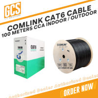 Comlink 100M CAT6 Indoor / Outdoor UTP Cable 23AWG CCA Roll