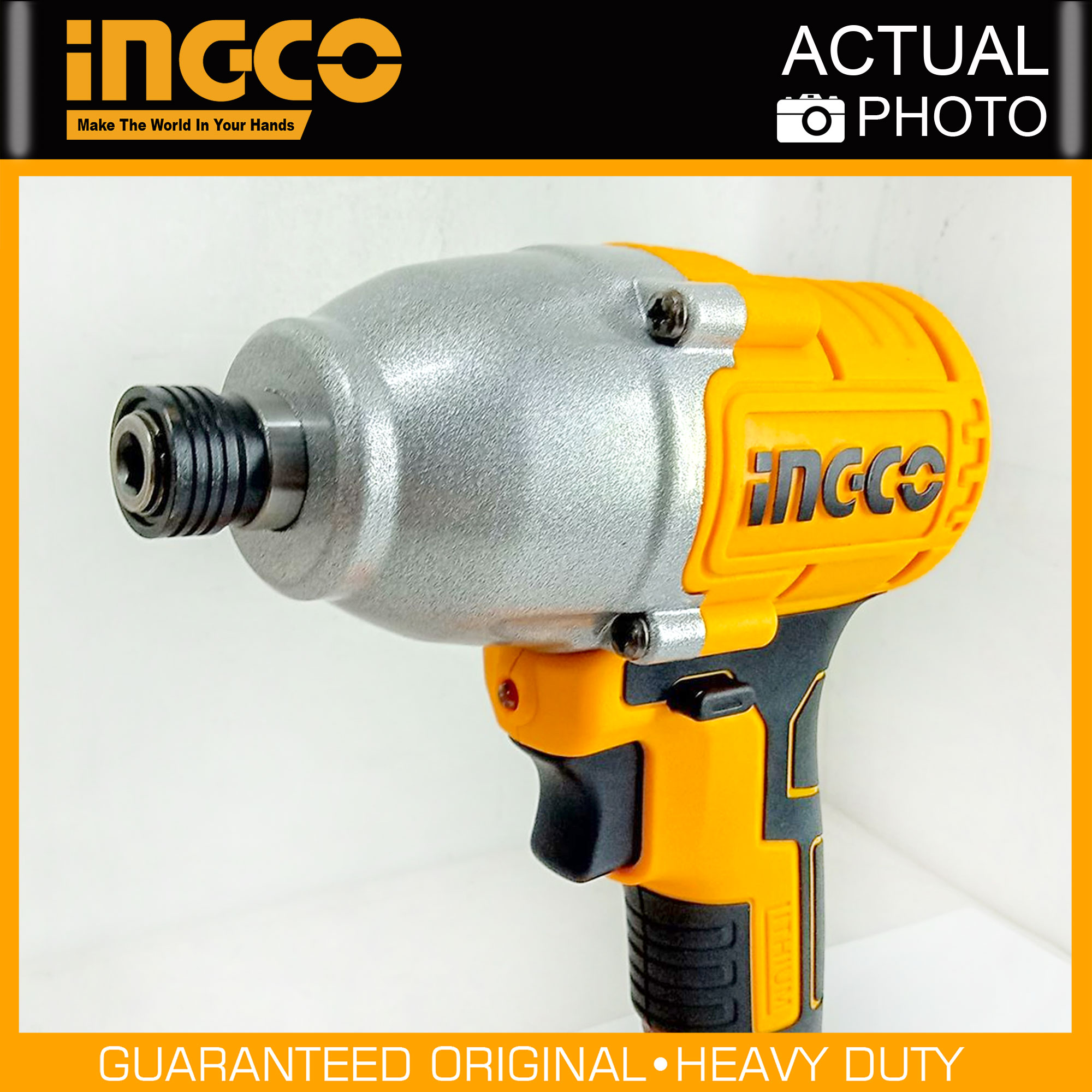 Ingco CIRLIE2001 20V LithiumIon Cordless Impact Driver UNIT ONLY E20
