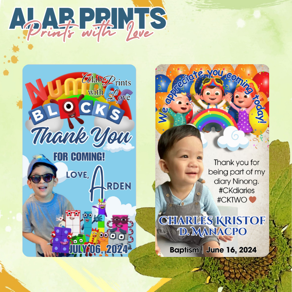 20pcs Customized Thank you/Gift Tag