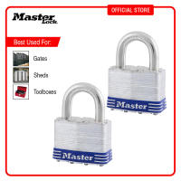 Master Lock 5T 2PCSKA Laminated Steel Padlock 51MM