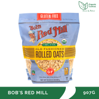 Bobs Red Mill Organic Gluten Free Old Fashioned Rolled Oats 907g