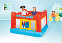 Intex® 48260 Playhouse Jump-O-Lene™ Weight Capacity: 120 lbs or 2 Children Ages 3-6 (68 ½ x 68 ½ x 44 inch )