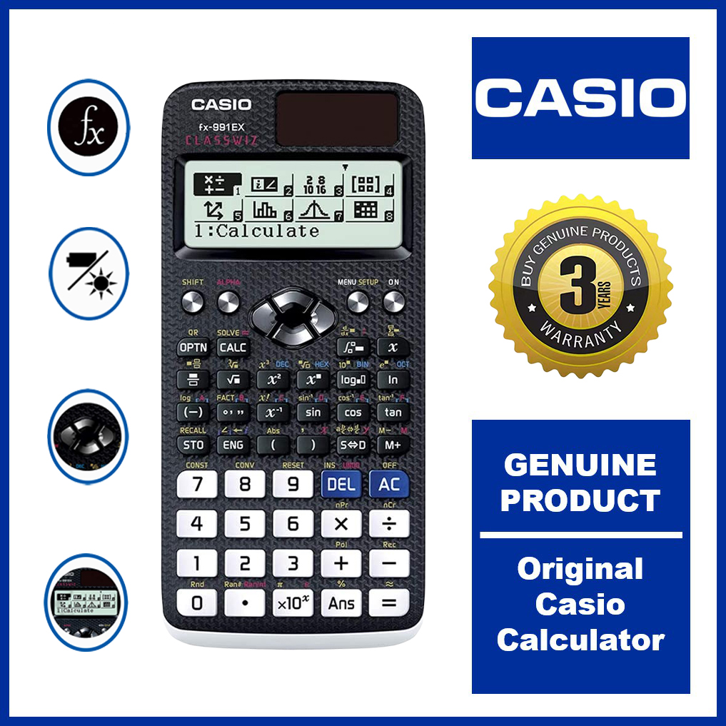Sona Casio Fx-82ms Scientific Function Calculators