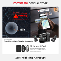 DDPAI Z60 Dual 4K Ultra HD GPS 3 Channel Front & Rear Super Capacitor Dash Cam with 4G Connectivity