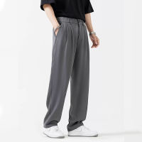 NEW WESTERN High-quality fashionable casual suit trousers loose slacks pants for men formal black slacks for men