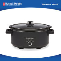 Russell Hobbs RHSC7-PH 7L Slow Cooker l 3 Heat Settings Non-Stick Ceramic Bowl Tempered Glass Lid