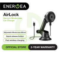 Energea Airlock Vacuum Phone Mount with 15W Wireless Charging