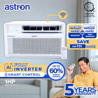 Astron 1HP Smart Inverter WindowType Aircon | INV-W100 | Energy-Saving | With  Remote Control | 18-22 sqm