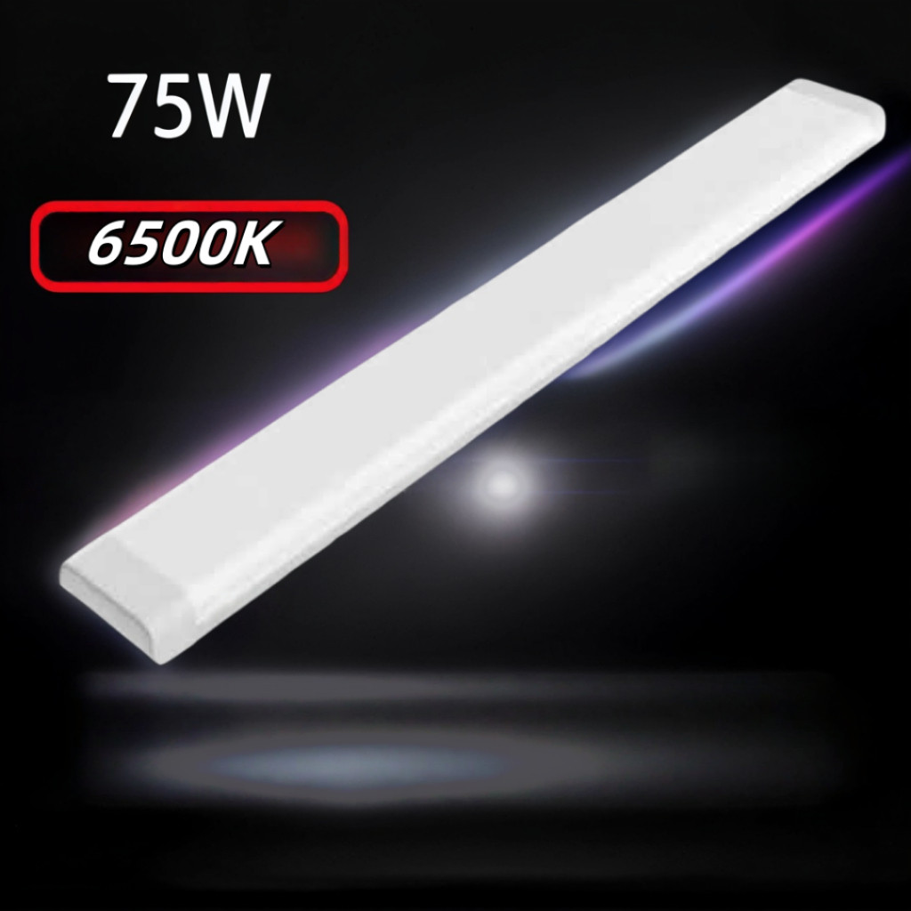 Crystal LED Tube Light 220V Fluorescent Indoor Ceiling Light Office Linear Lighting Lamp Purification Lamp