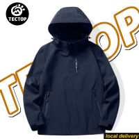 TECTOP Waterproof Windbreaker Jacket for Men Women Outdoor Hiking Cycling Sports Coat