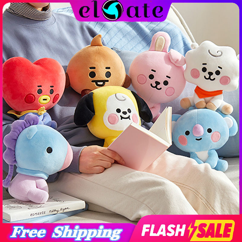 Original Bts Bt21 Toys Tata Van Cooky Chimmy Shooky Koya Rj Mang Plush  Dolls Soft Stuffed Collection Toys For Girls Boys-- 10Cm Review And Price