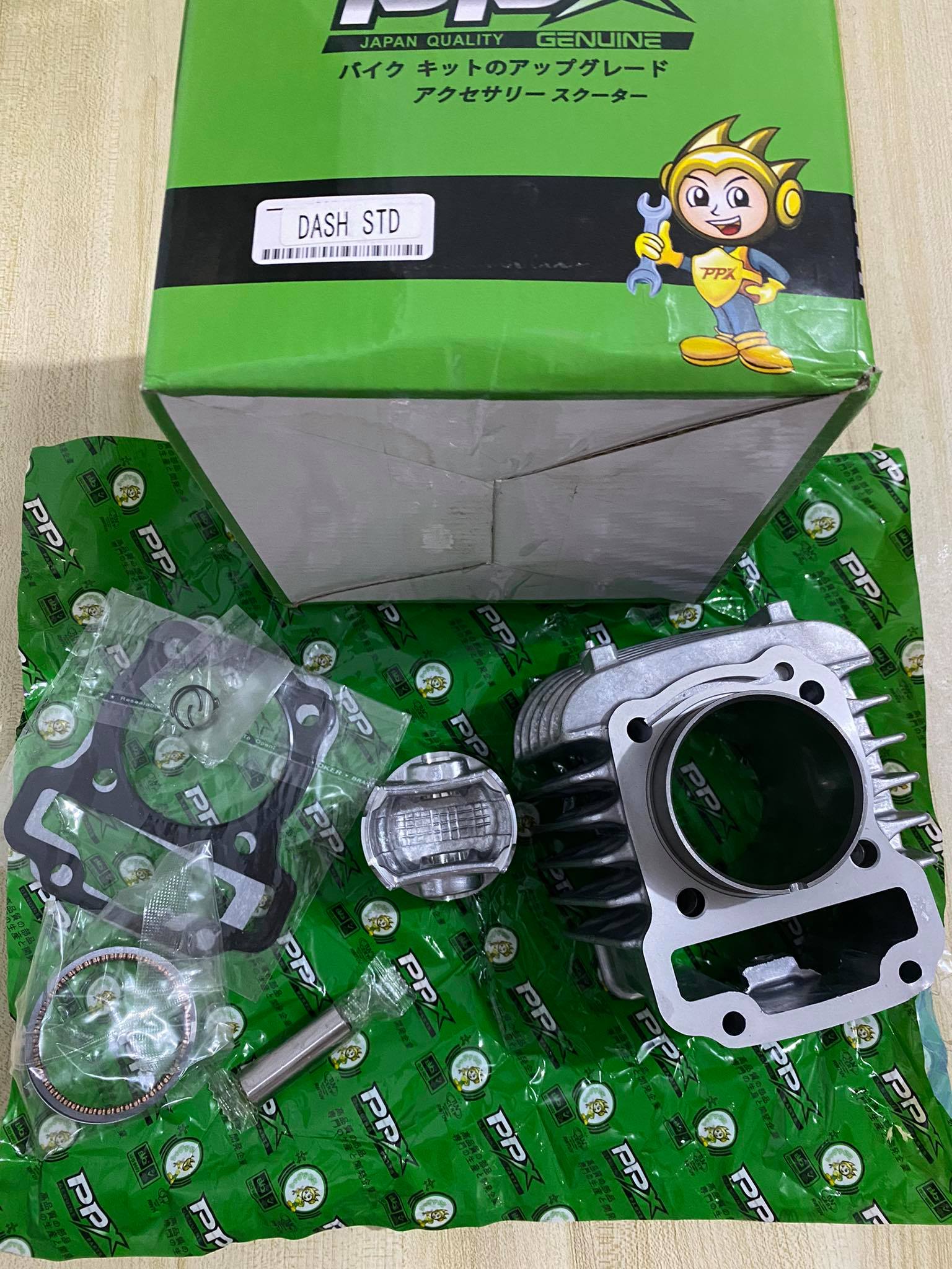 Cylinder Block Set Standard Size With Valve Pocket Piston (Honda KWB