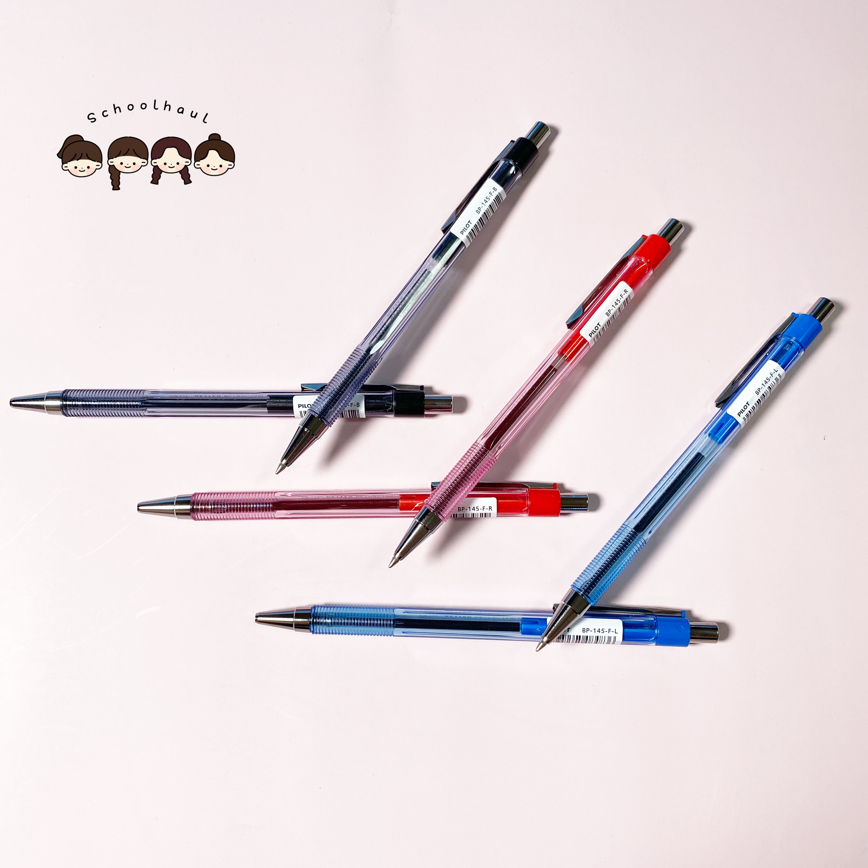 Schoolhaul 1 piece Pilot Ballpoint pen BP145/ Pilot ballpen/retractable