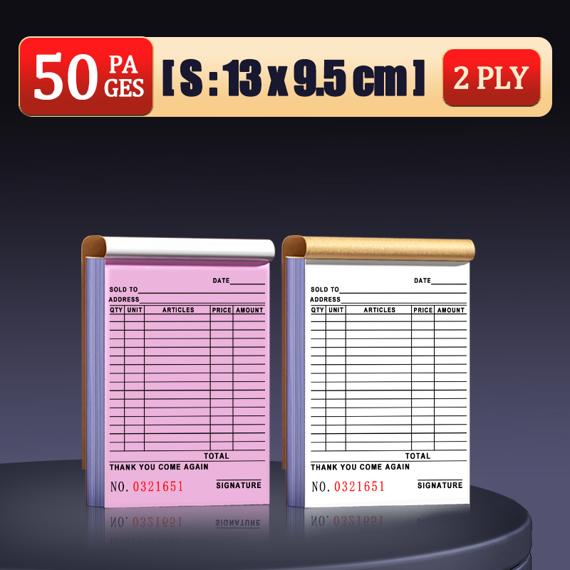 Carbonized Resibo Receipt Wholesale With CarbonDuplicate Receipt Sold Business Delivery Note